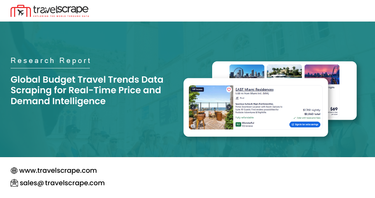 Global Budget Travel Trends Data Scraping for Real-Time Intelligence